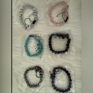 Set of Six Beaded Bracelets